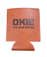 Faux Leather Can Cooler