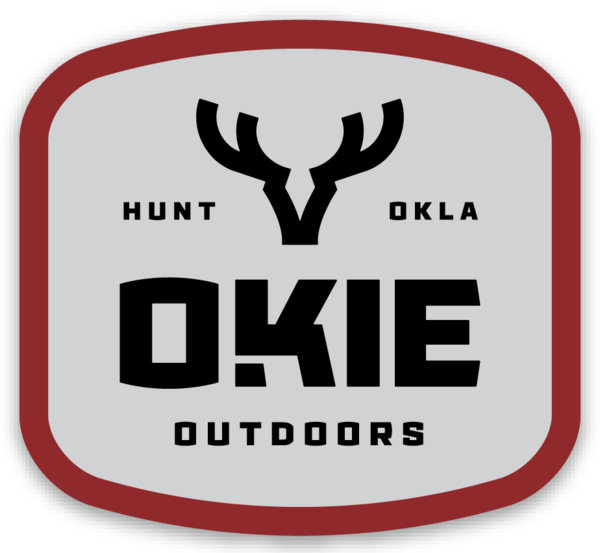 Okie Outdoors Sticker-wht/red